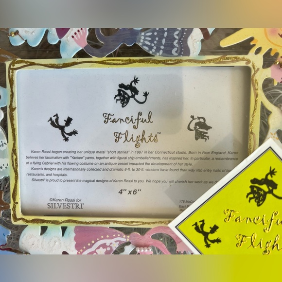 Karen Rossi Fanciful Flights Picture Frame Sun Moon Fairy Art Celestial Decor - Picture 8 of 11